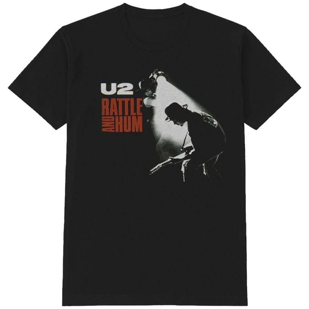 U2 U2 Men's Rattle & Hum Cotton T-Shirt in Black