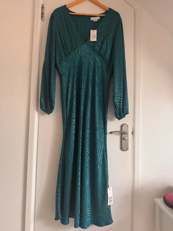 Never Fully Dressed Never fully dressed midi dress teal dress bnwt size 18 - 1