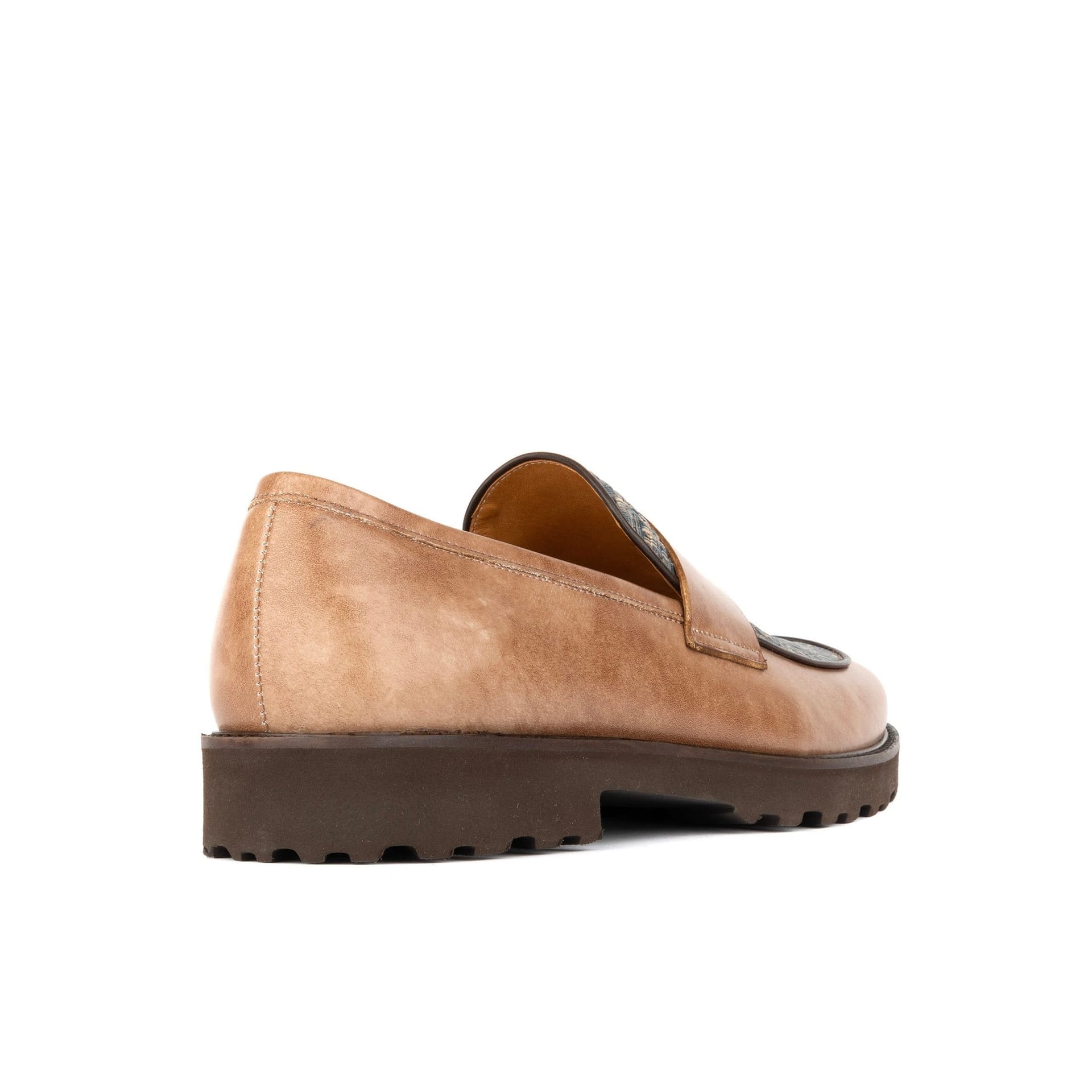Embassy London Embassy London Men's Sunkin - Light Blue & Brown - 4