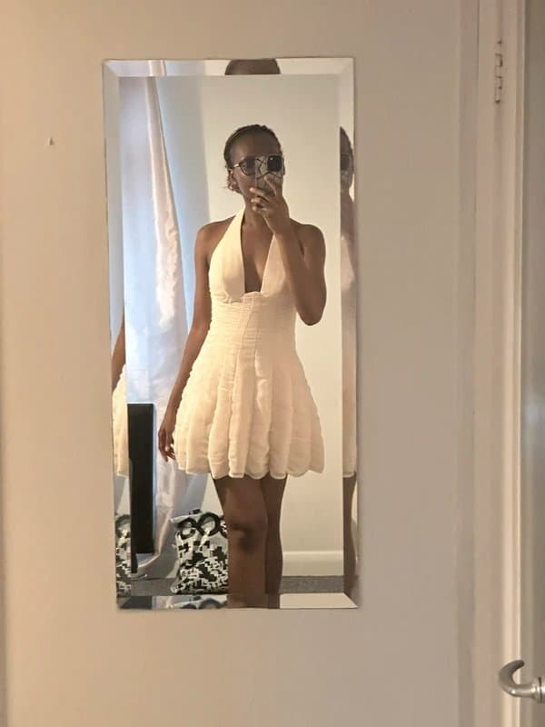ASOS Cream dress from ASOS Luxe