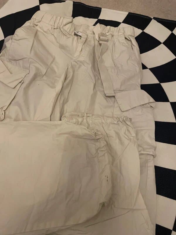 ASOS Cargo pants. Cream. 32” waist.