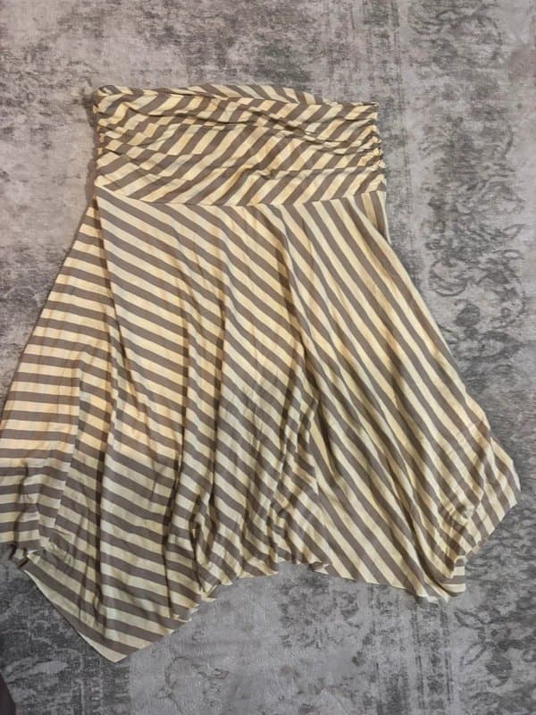 Bershka Bershka ruched midi skirt