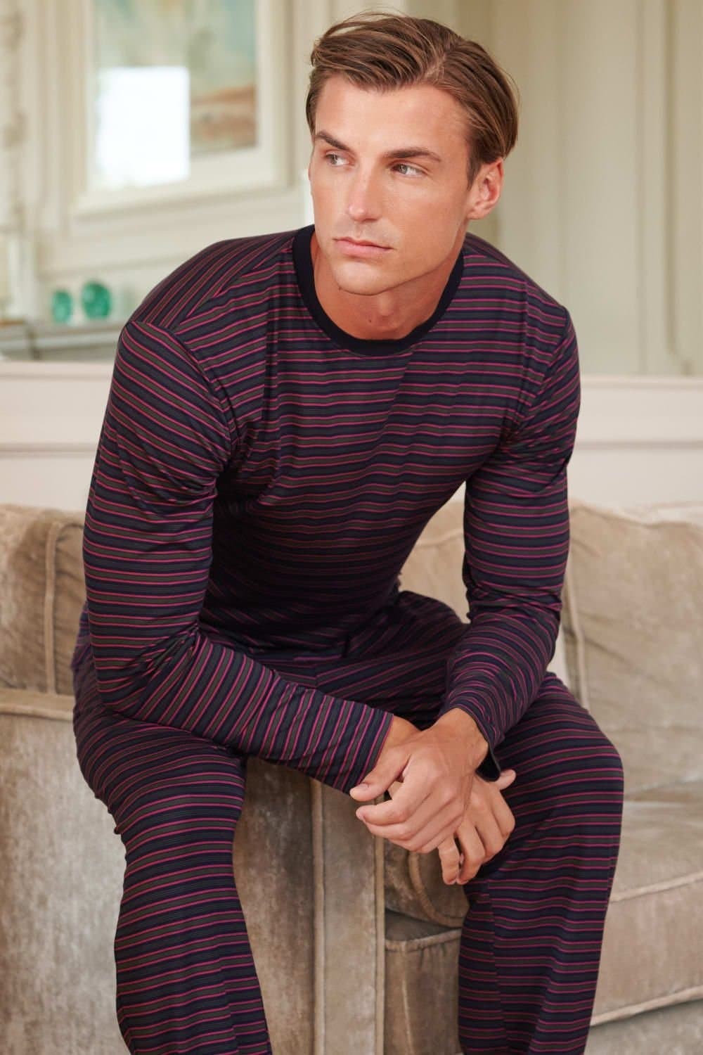 British Boxers British Boxers Men's "Heritage" Bamboo Pyjama Set