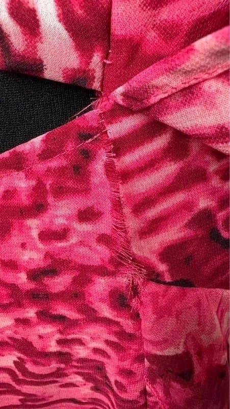 Boohoo Boohoo Pink Ruffle Midi Dress Size UK 12