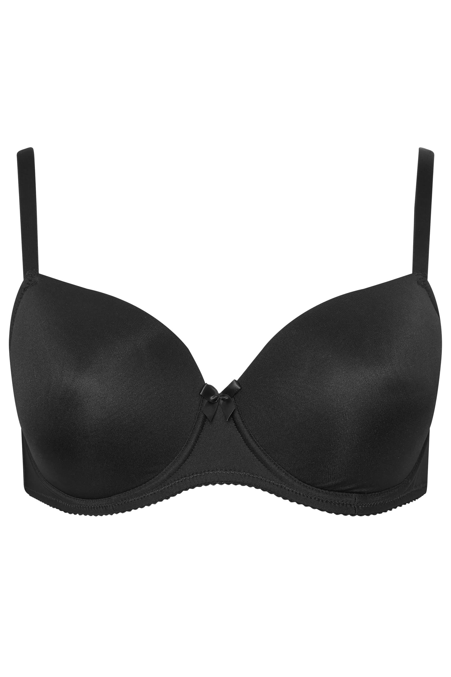 Yours Plus Size Black Moulded Tshirt Bra