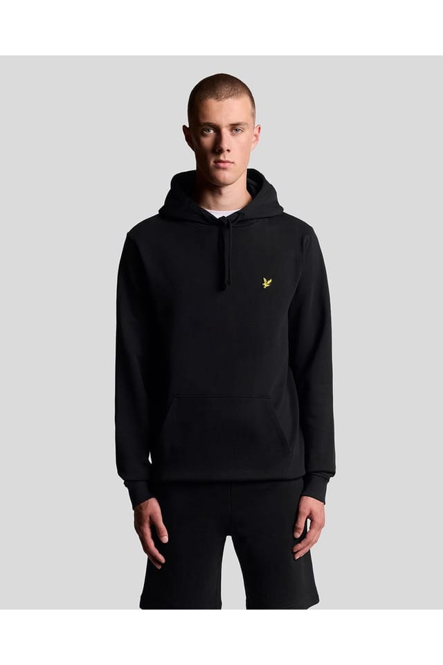 Lyle & Scott Lyle & Scott Men's Pullover Hoodie Jet Black - 2