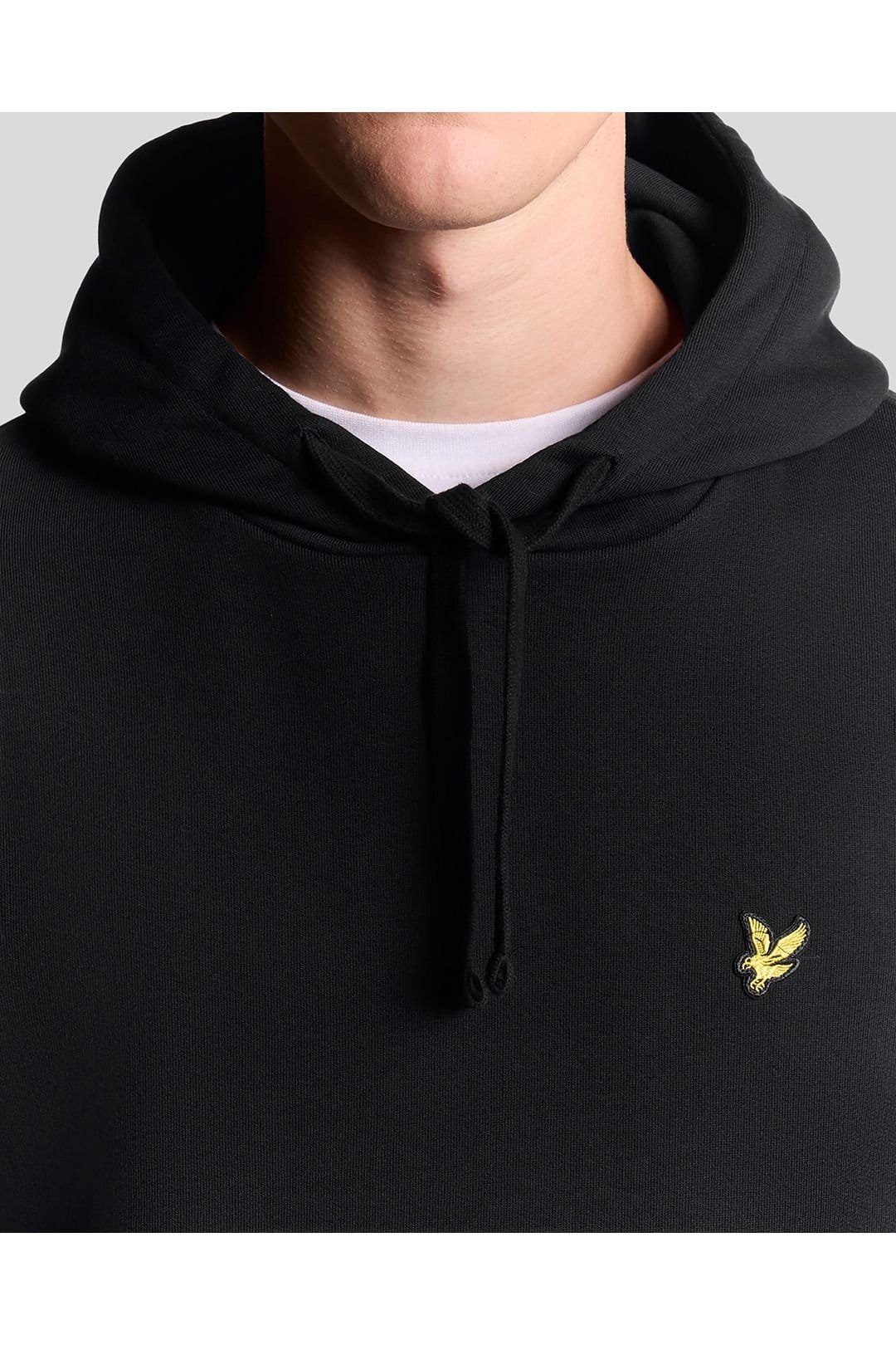 Lyle & Scott Lyle & Scott Men's Pullover Hoodie Jet Black - 4
