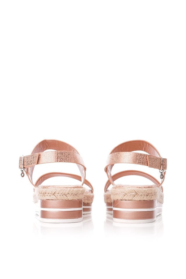 Moda In Pelle Moda In Pelle Women's 'Periso' Porvair Flatforms in Rose Gold - 3
