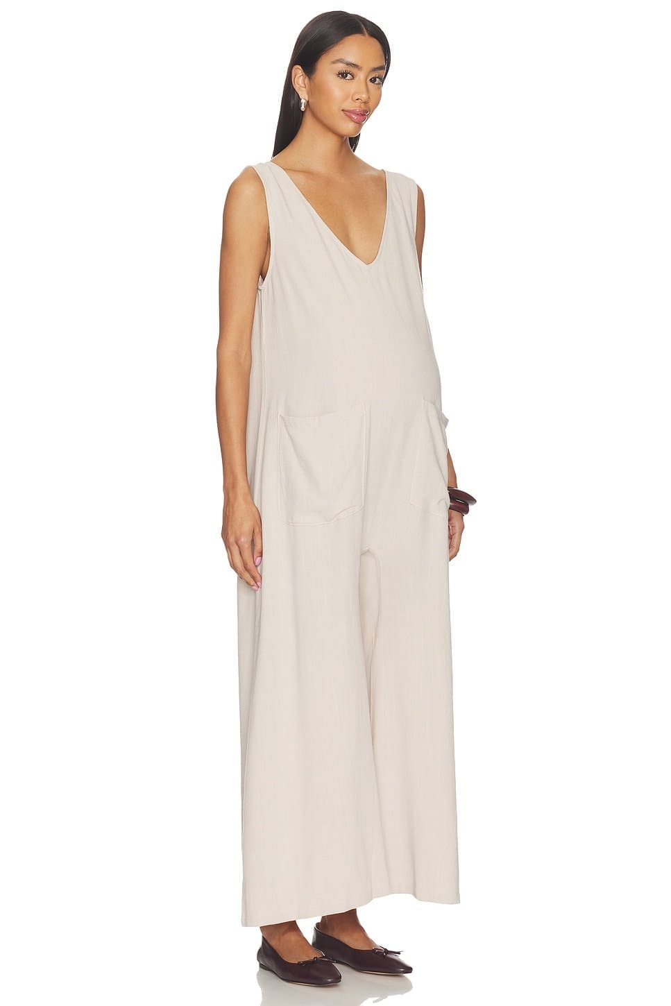revolve Oversized Linen Jumpsuit