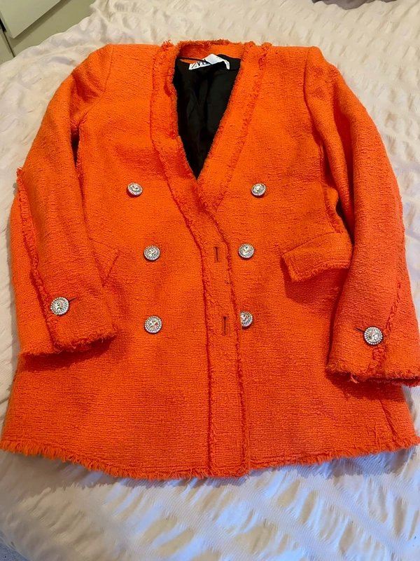 Zara Gorgeous 6-8 uk spring summer festival tweed jacket Zara - 1