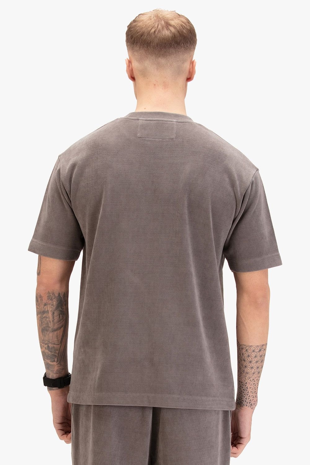 Luke 1977 Luke 1977 Men's Byron Relax Fit T-shirt in Mid Grey - 2