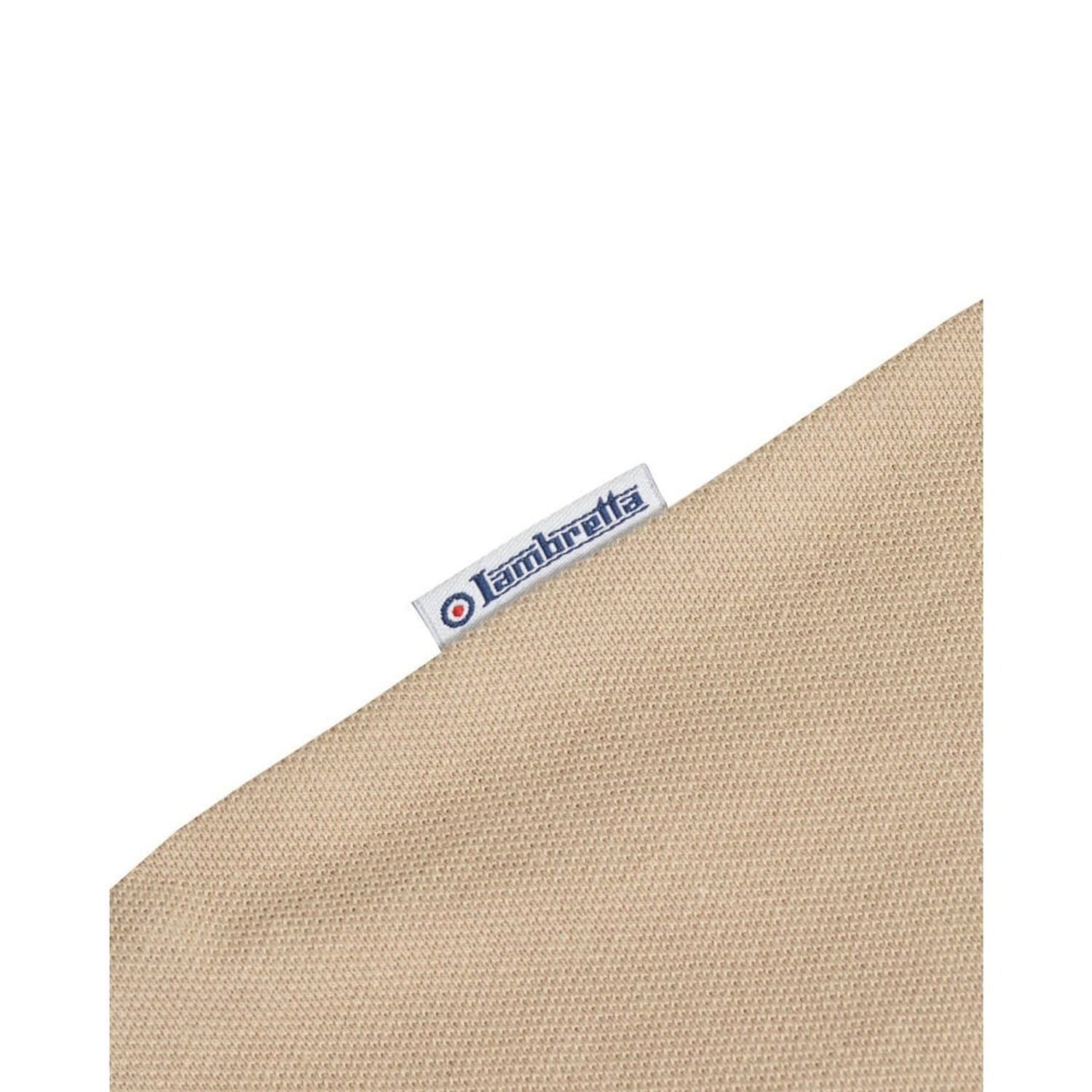 Lambretta Lambretta Men's SS25 Classic Polo Shirt in Stone - 4