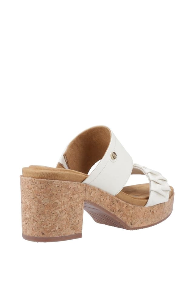 Hush Puppies Hush Puppies Women's Poppy Ruched Slide in Cream - 2