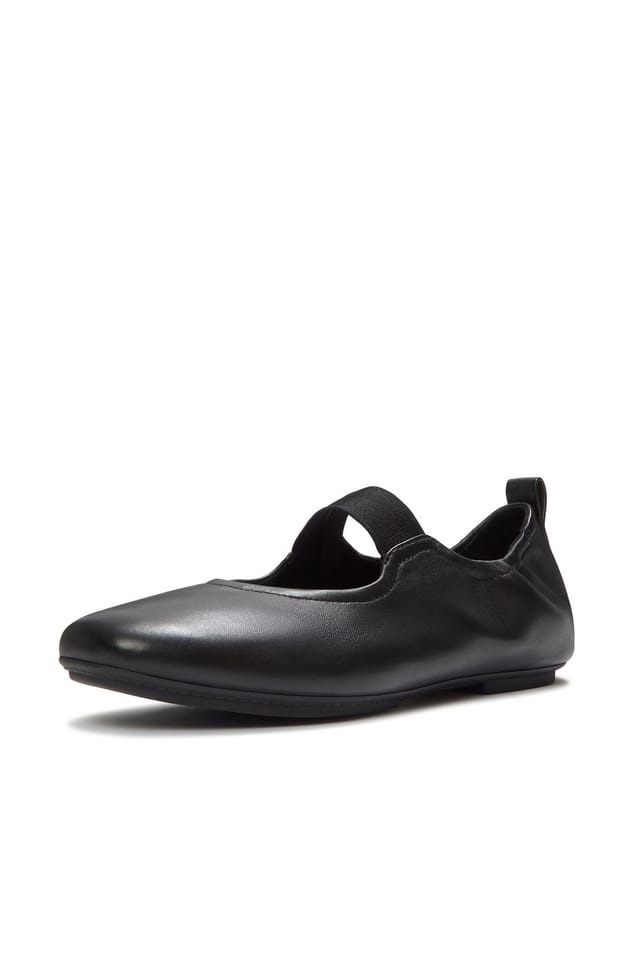 FitFlop FitFlop Women's Delicato Poise Leather Mary Janes Black - 2