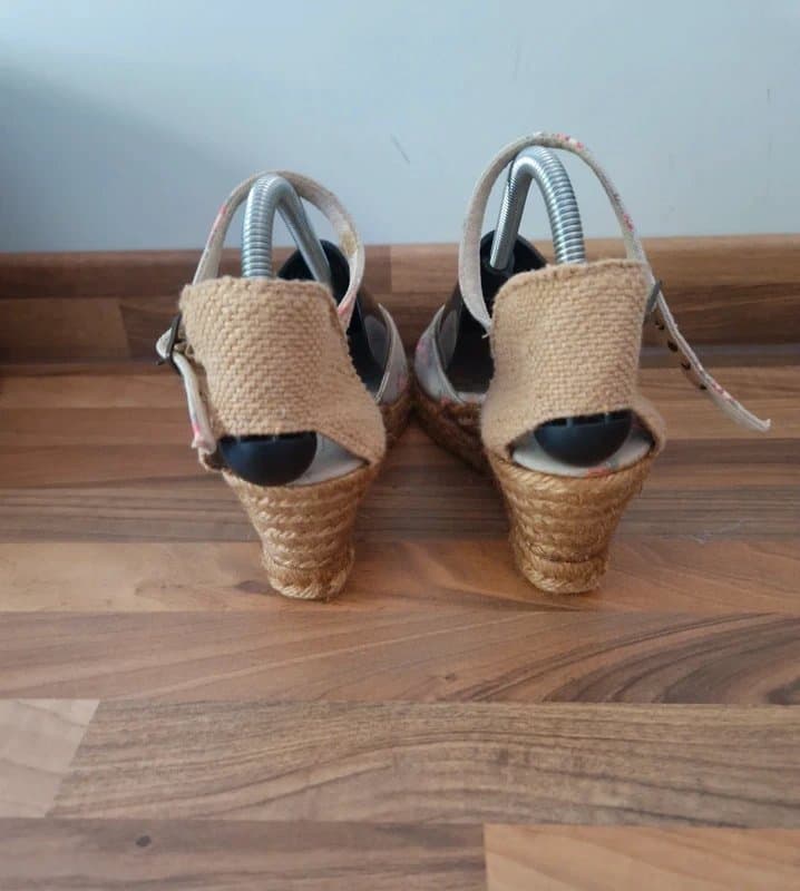 Cath Kidston Cath Kidston floral rope wedge sandals UK size 8