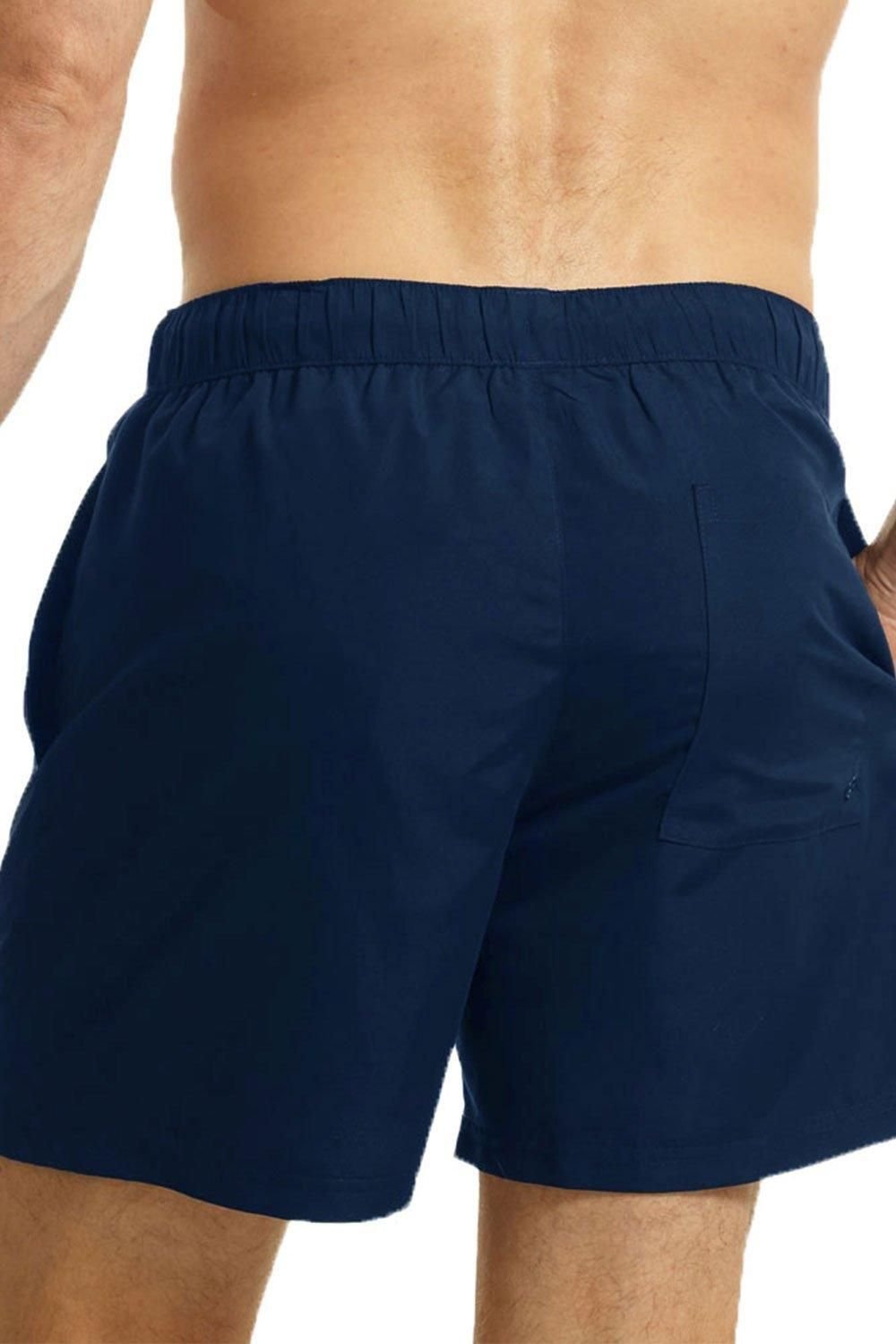 RIPT Essentials RIPT Essentials Men's Vertical Stripe Swim Shorts in Navy - 4