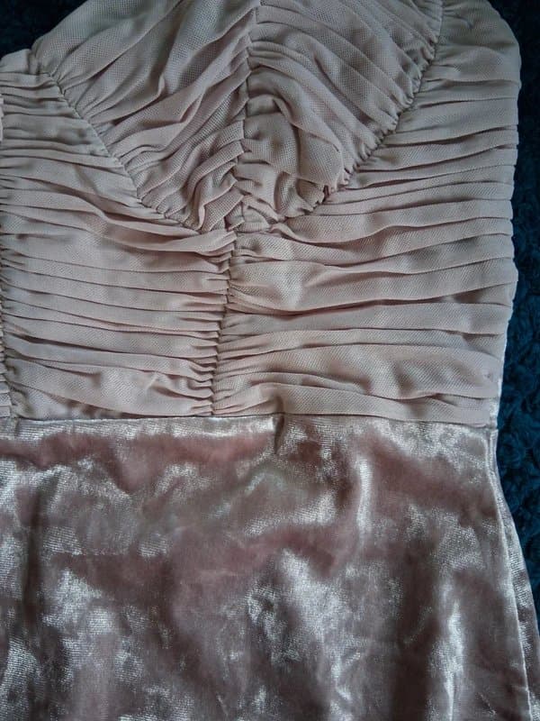 ASOS Asos Luxe crush velvet dress