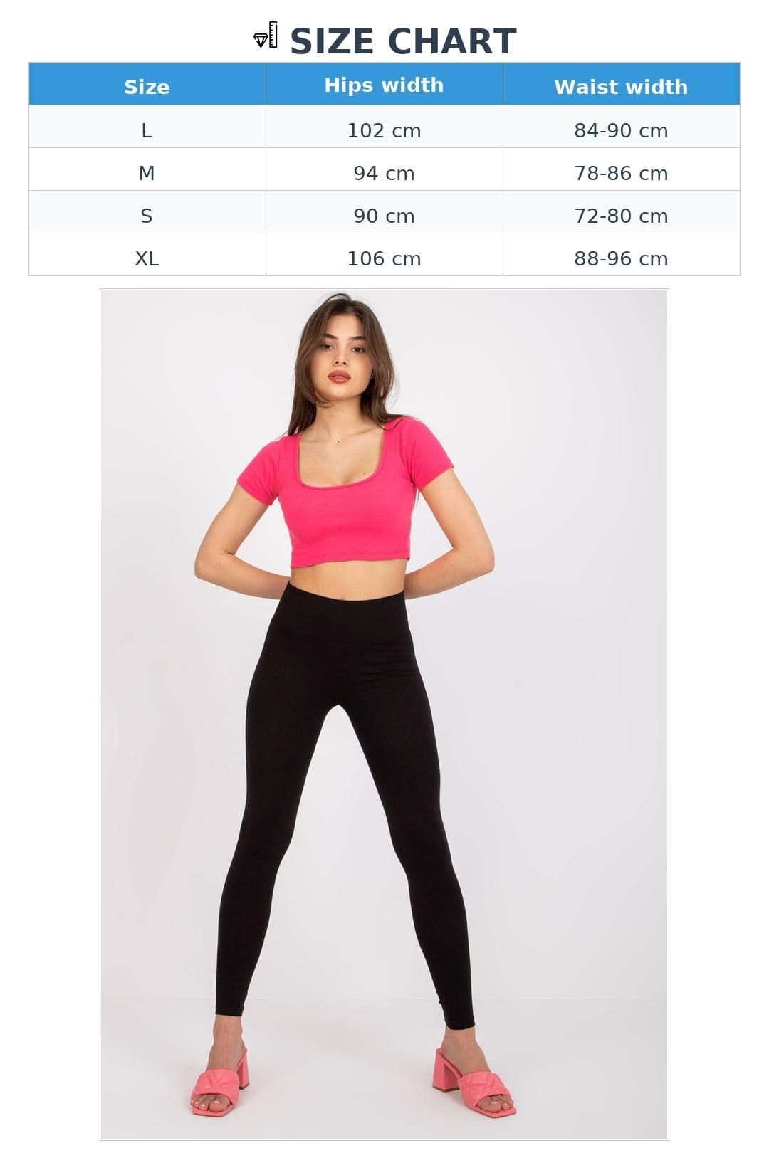 Love Lace Love Lace Women's Sport Leggings Wide Elastic Waistband in Black - 4