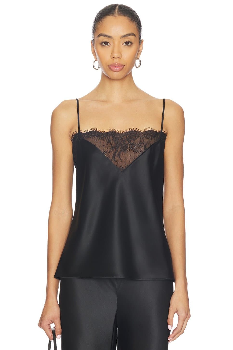 revolve revolve Sigrun Cami with Lace Detail in Black