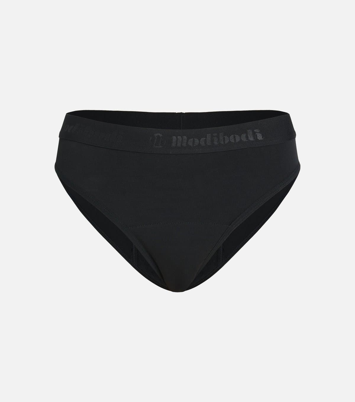 Modibodi Modibodi Black Jersey Hipster Period Briefs
