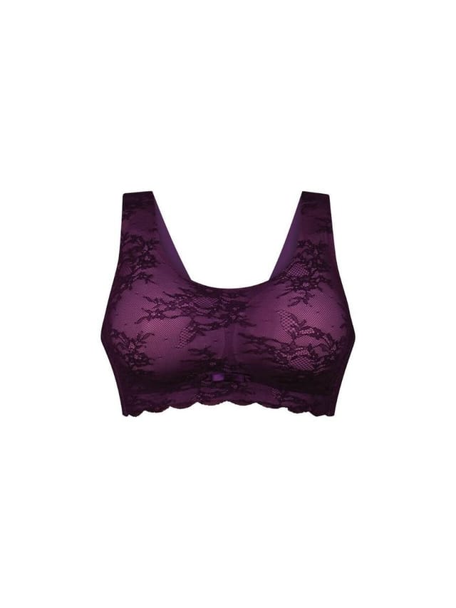 Anita Anita Women's Essential Lace Bralette in Purple - 3