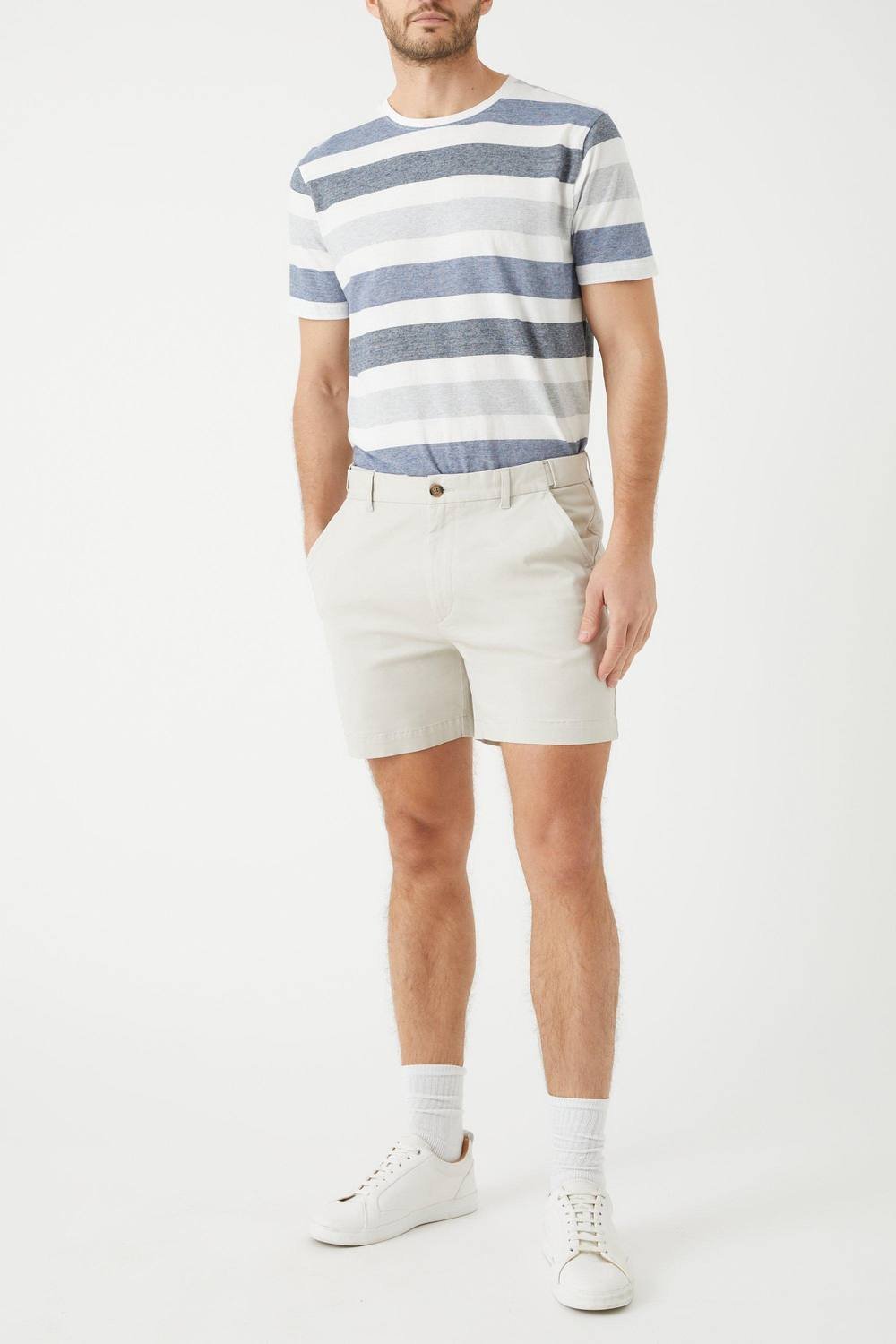 Maine Maine Men's Premium Skipper Shorts in Off-White - 2