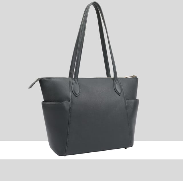 Paul Costelloe Paul Costelloe Women's Morava Leather Tote/Shoulder Bag in Dark Green - 2