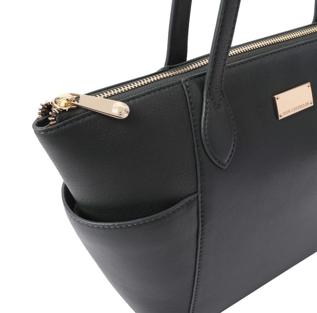 Paul Costelloe Paul Costelloe Women's Morava Leather Tote/Shoulder Bag in Dark Green - 3