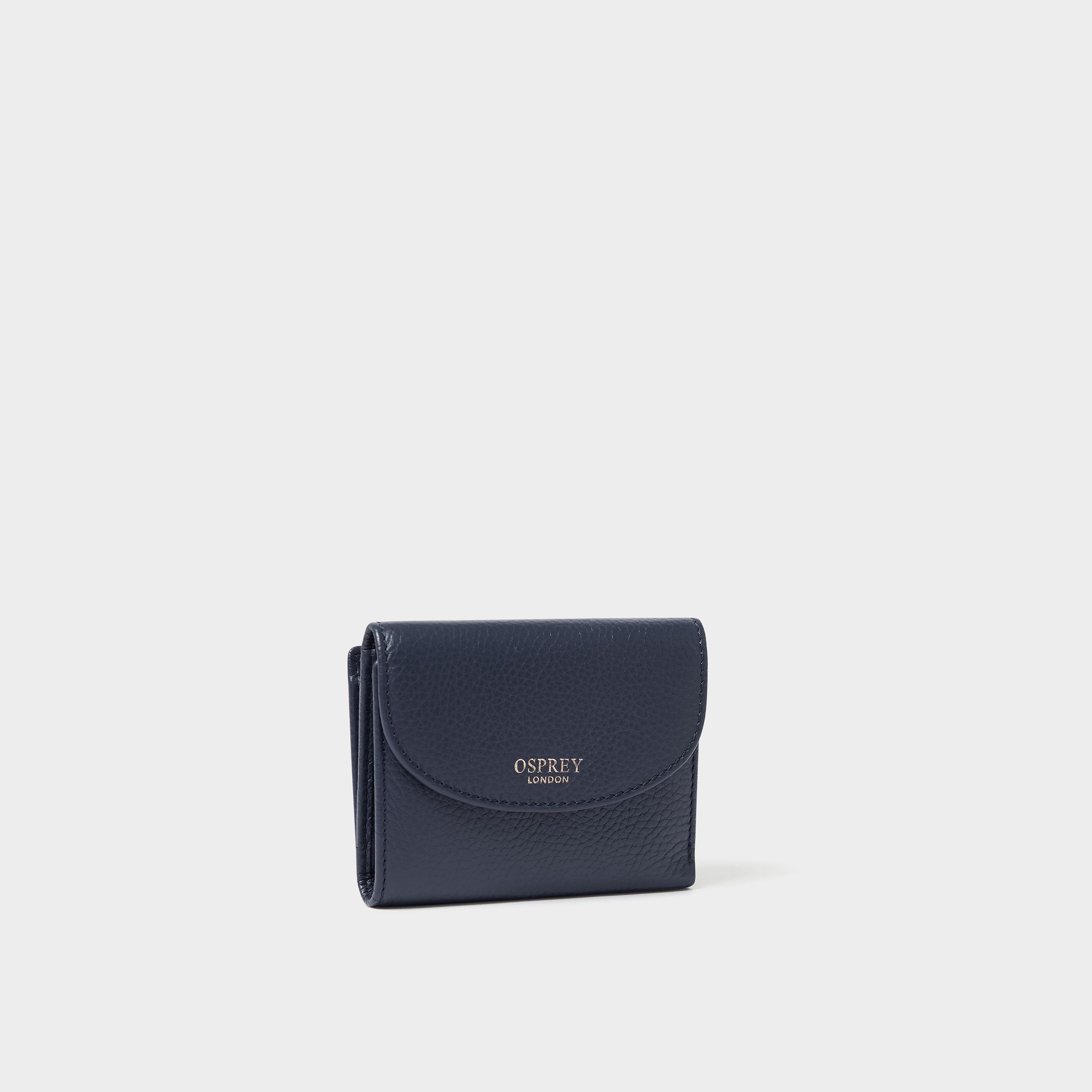 OSPREY LONDON OSPREY LONDON Women's The Tilly Leather Purse Gift Set in Navy - 3