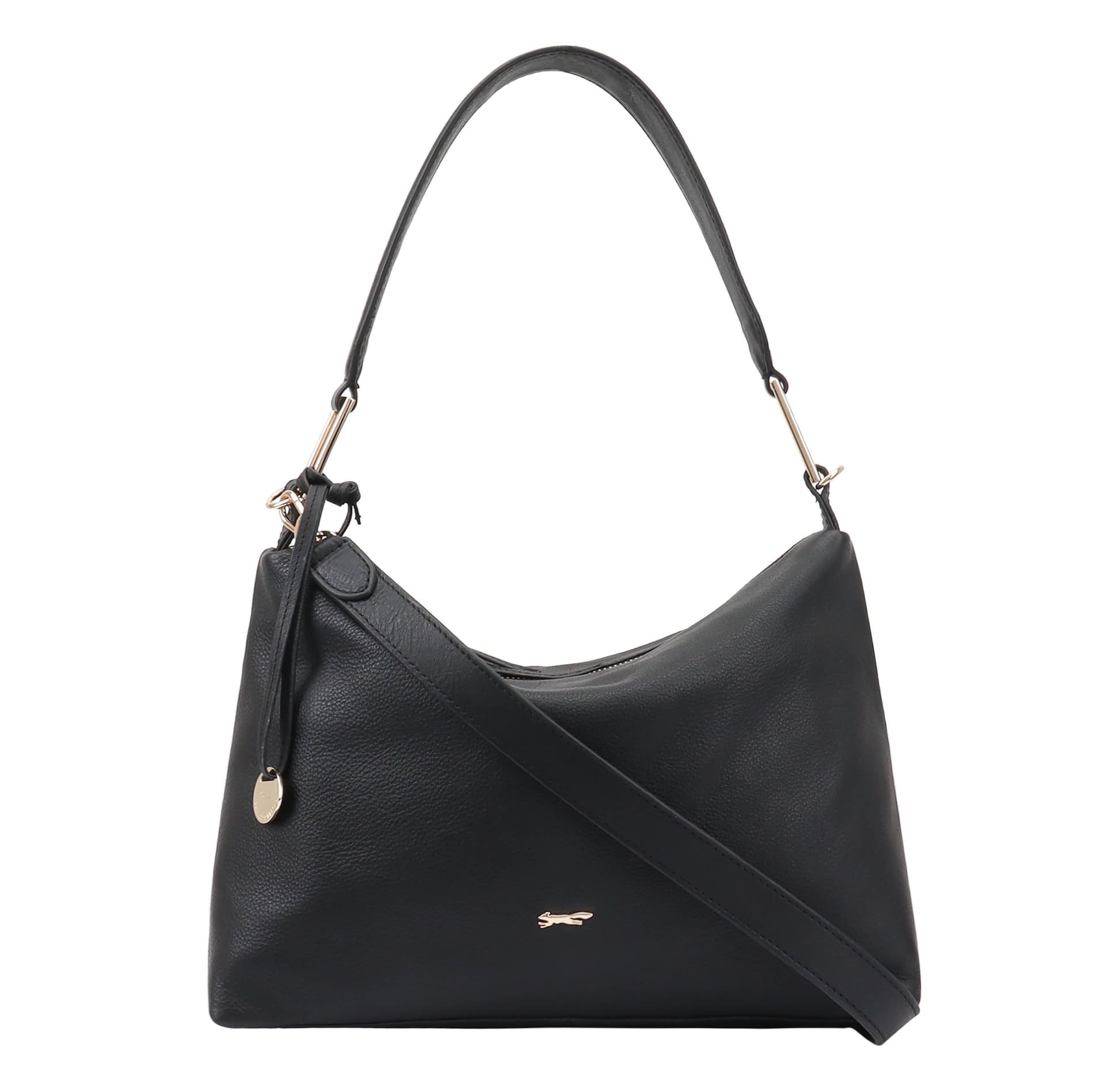 Paul Costelloe Paul Costelloe Women's Mahuida Leather Multi Way Bag in Black