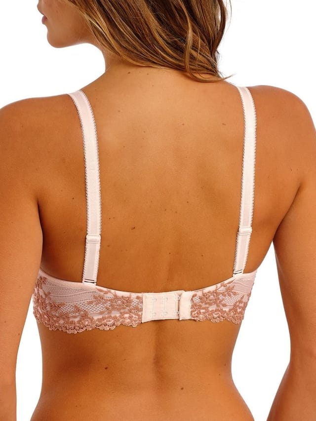Wacoal Wacoal Women's Embrace Lace Plunge Underwire Bra in Pink - 2