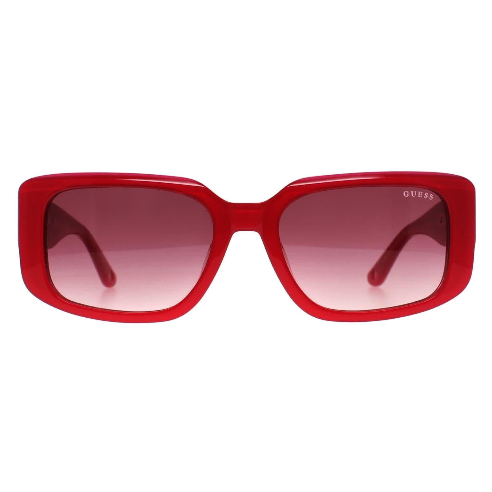 GUESS Guess Women's Rectangle Shiny Pink Bordeaux Gradient GU7891