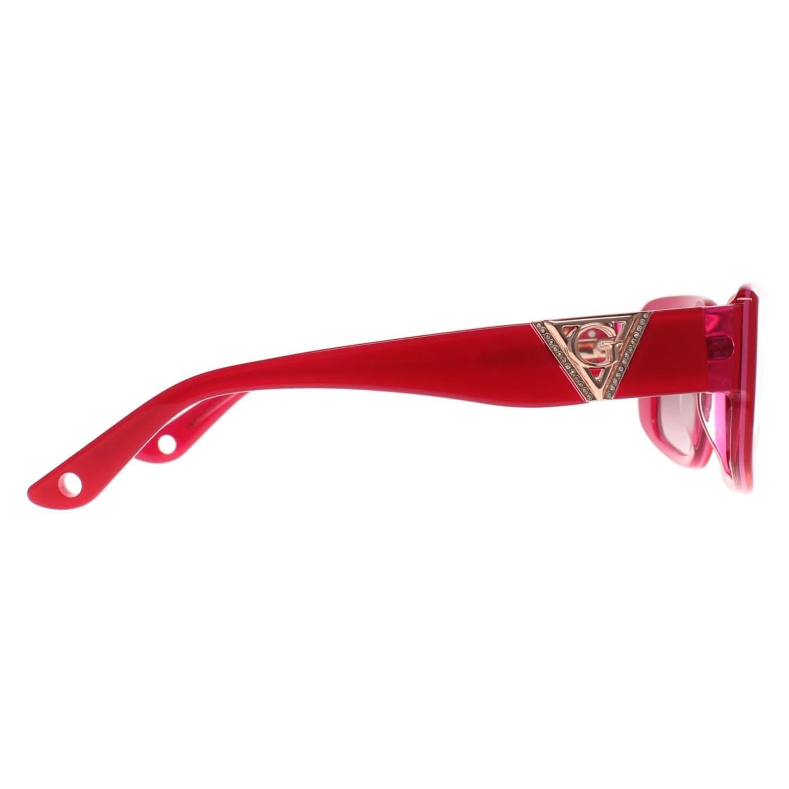 Guess Guess Women's Rectangle Shiny Pink Bordeaux Gradient GU7891 - 4