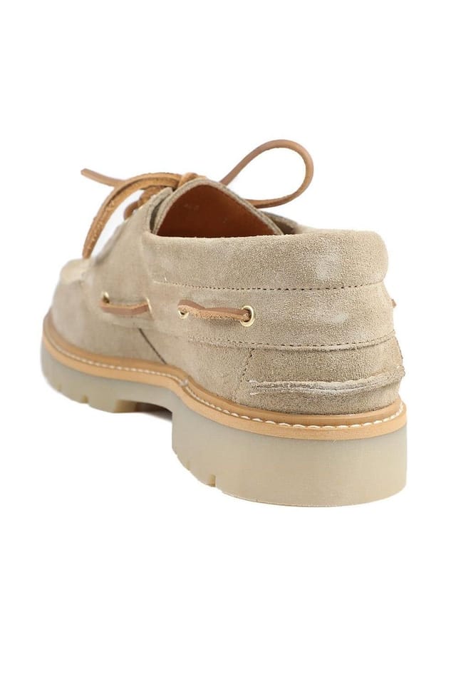 Jones Bootmaker Jones Bootmaker Men's Perivale Chunky Leather Moccasins in Tan - 3