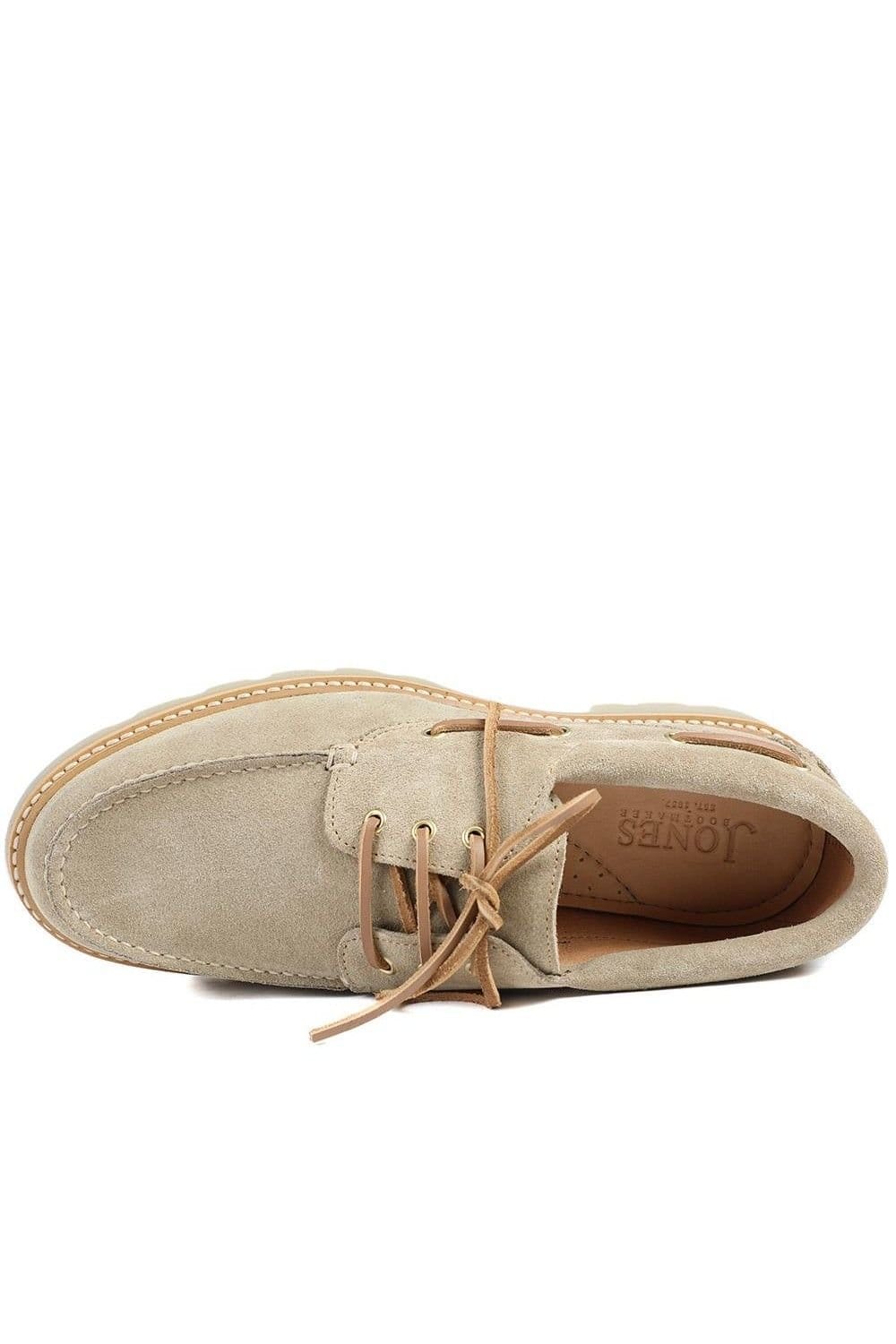 Jones Bootmaker Jones Bootmaker Men's Perivale Chunky Leather Moccasins in Tan - 4
