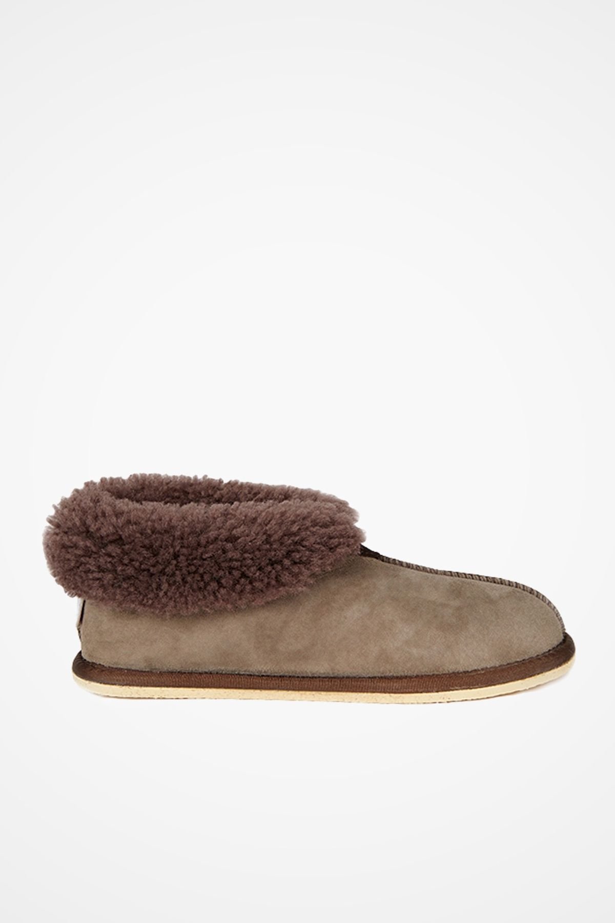 Celtic & Co Celtic & Co Women's ' Shearling Bootee Slippers in Mid Grey - 4