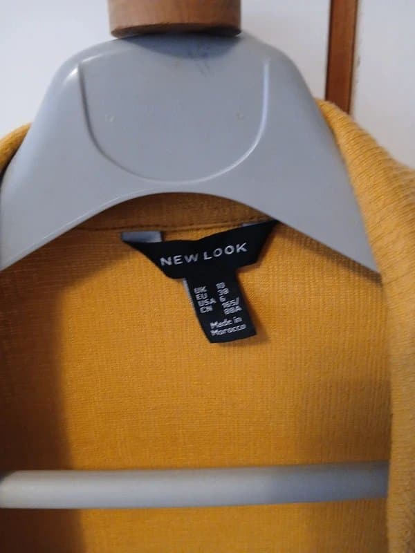 New Look Mustard lightweight jacket