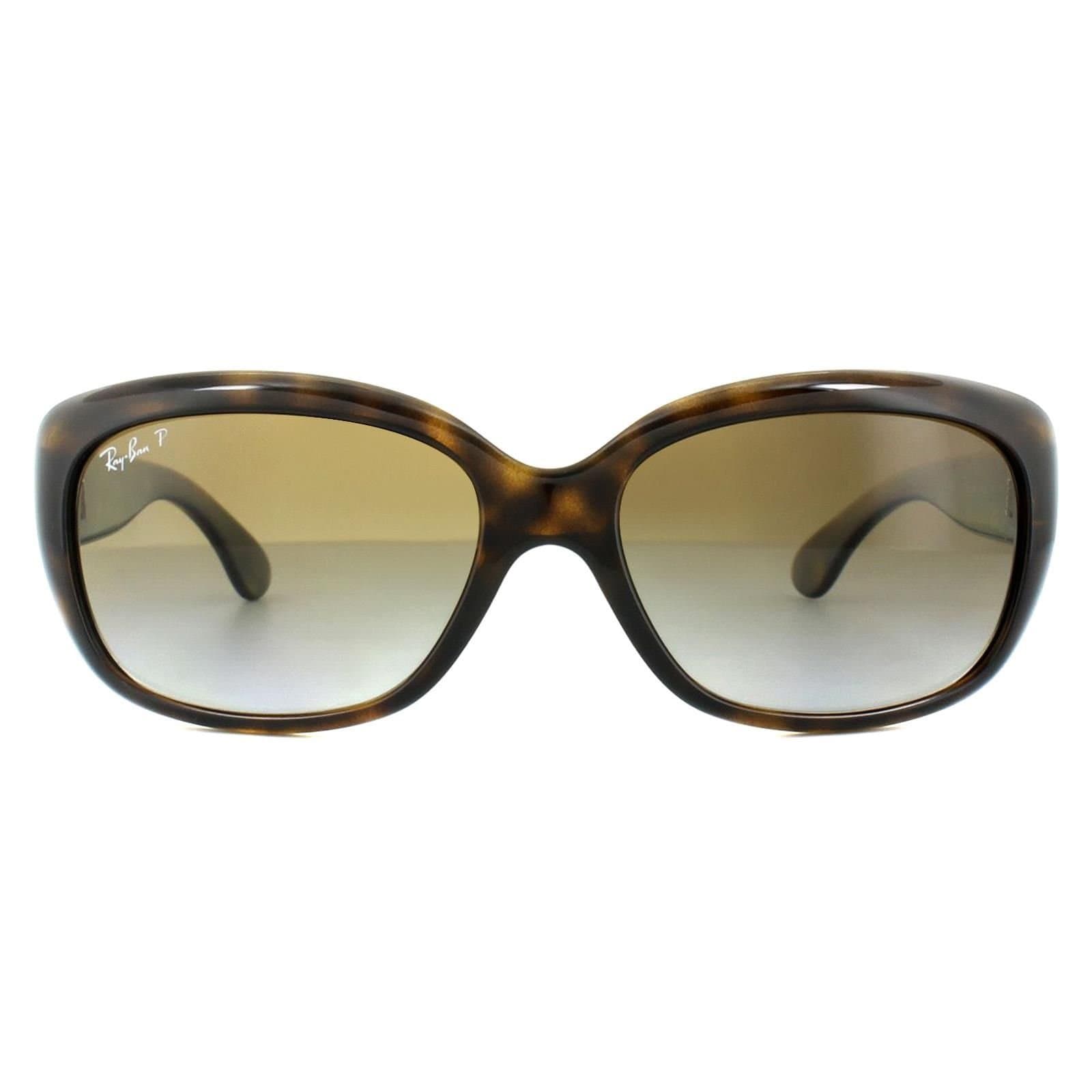 Ray-Ban Ray-Ban Women's Butterfly Tortoise Brown Gradient Polarized Sunglasses