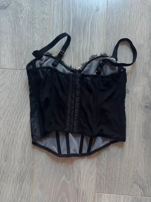 Urban Outfitters Urban outfitters out from under black lace corset top