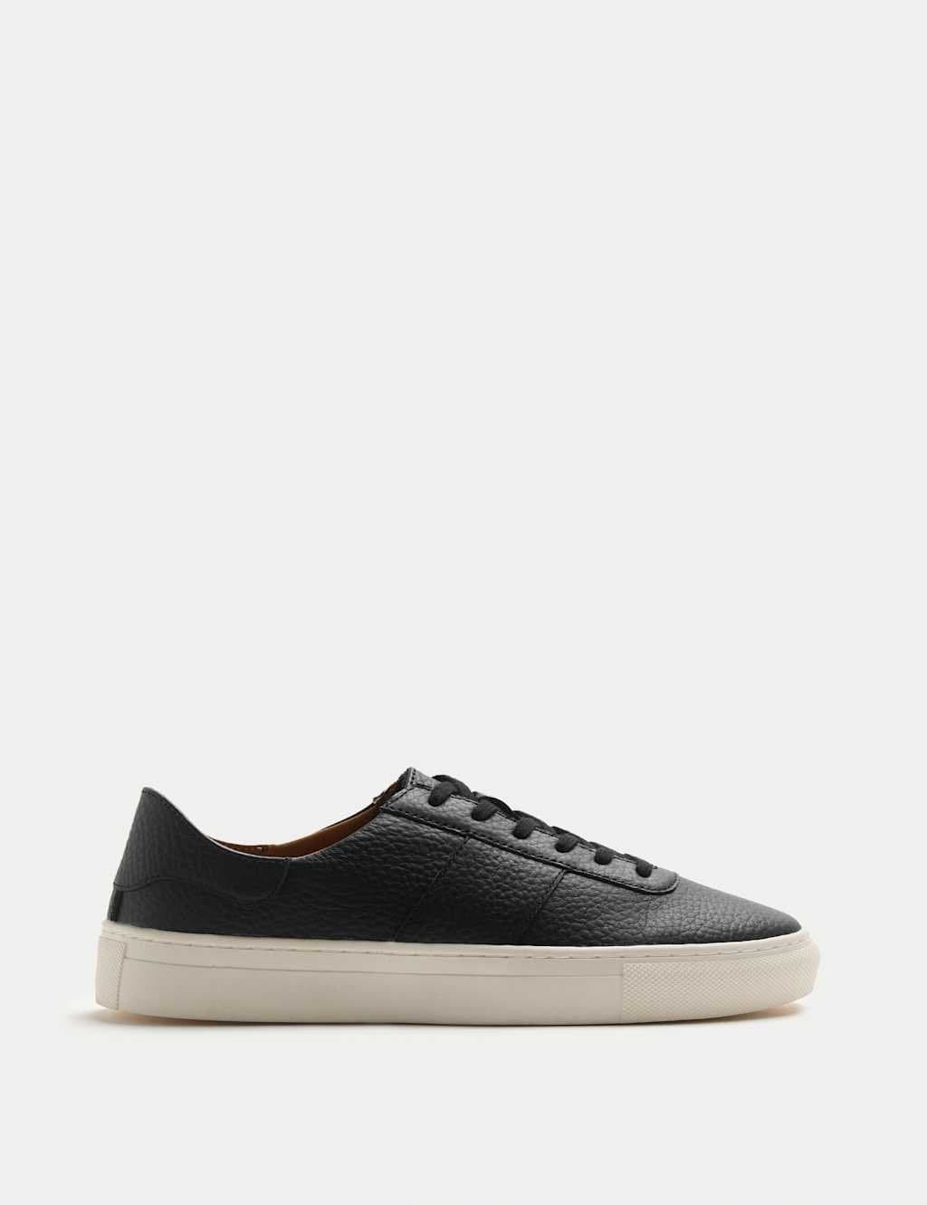 Marks & Spencer M&S Black Leather Trainers