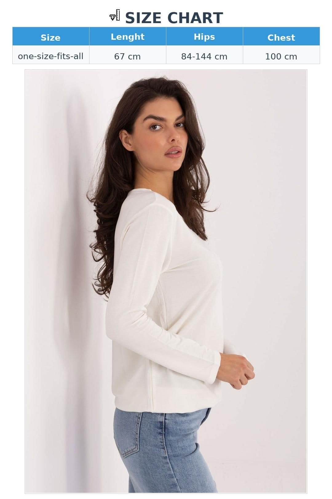 Love Lace Love Lace Women's Micro Modal Soft Fit Casual Blouse in White - 4