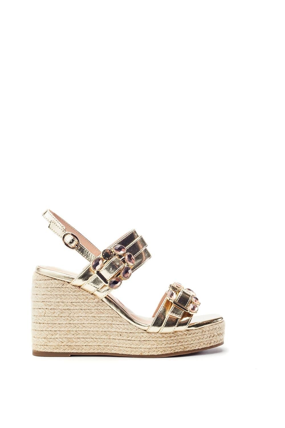Moda In Pelle Moda In Pelle Women's 'Moyra' Porvair Wedges in Gold