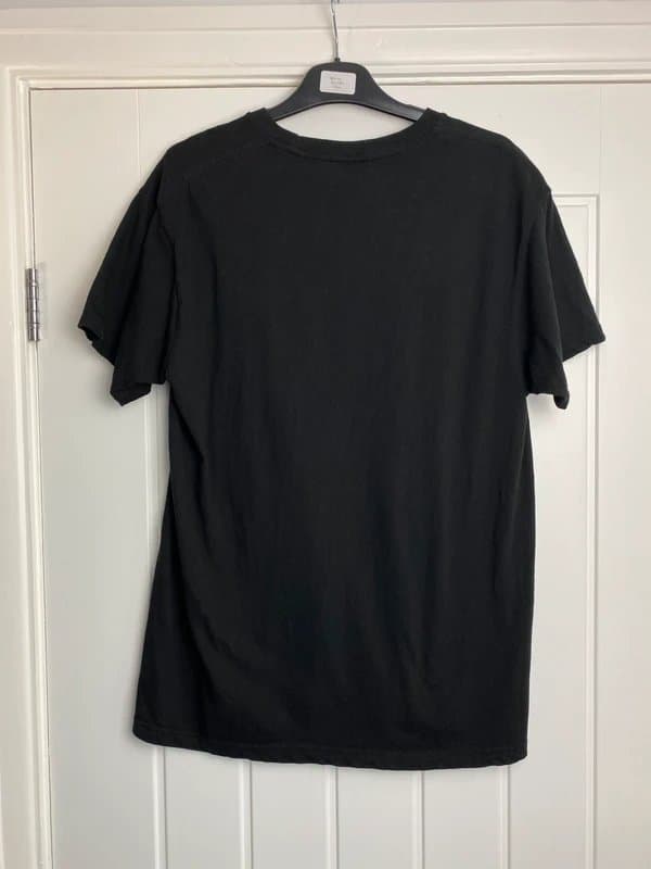 Nirvana Nirvana Smiley Face Black Band T-Shirt Yellow Logo Size Medium Unisex