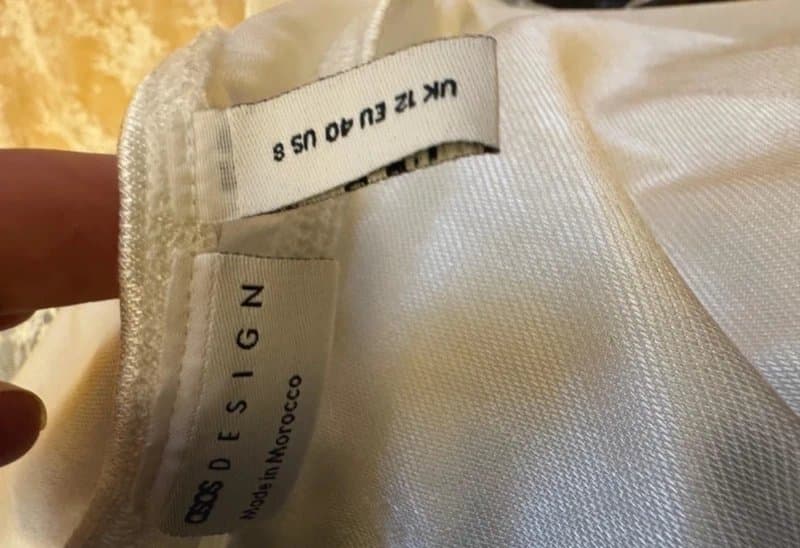 ASOS ASOS satin top and lace bottom maxi skirt