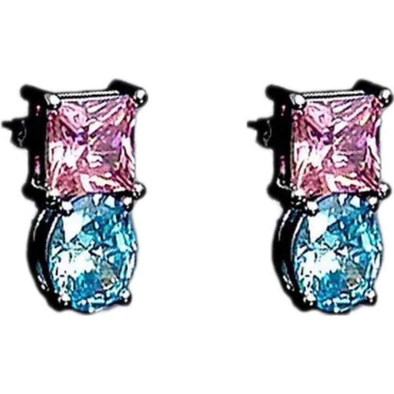 Chiara Ferragni Chiara Ferragni Silver Crystal Stud Earrings