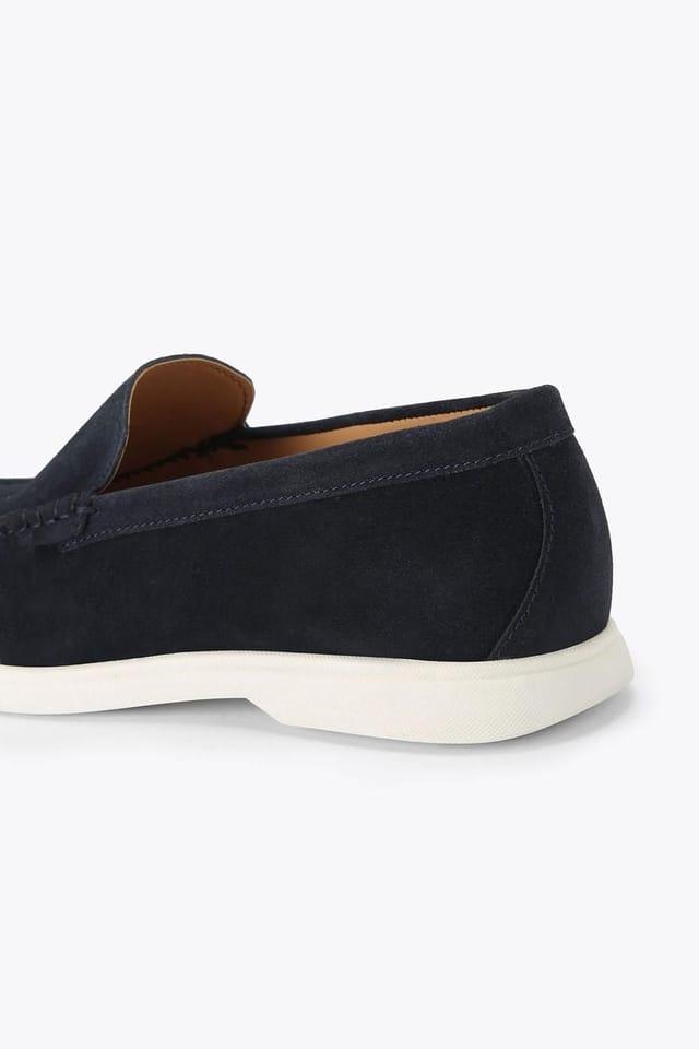 KG Kurt Geiger KG Kurt Geiger Men's 'Sully' Suede Shoes in Navy - 3