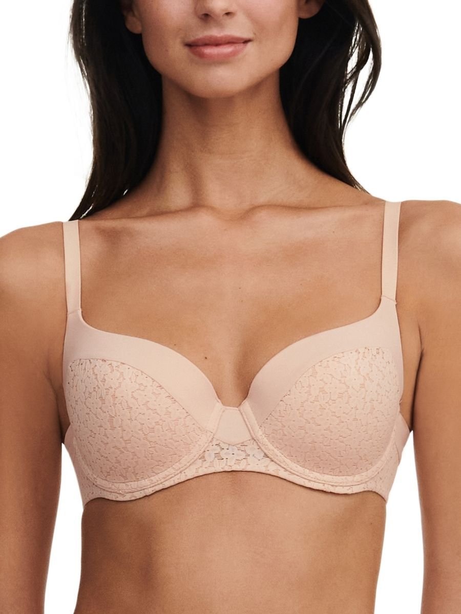 Chantelle Chantelle Women's Norah Underwired Covering Full Cup Bra in Nude - 3