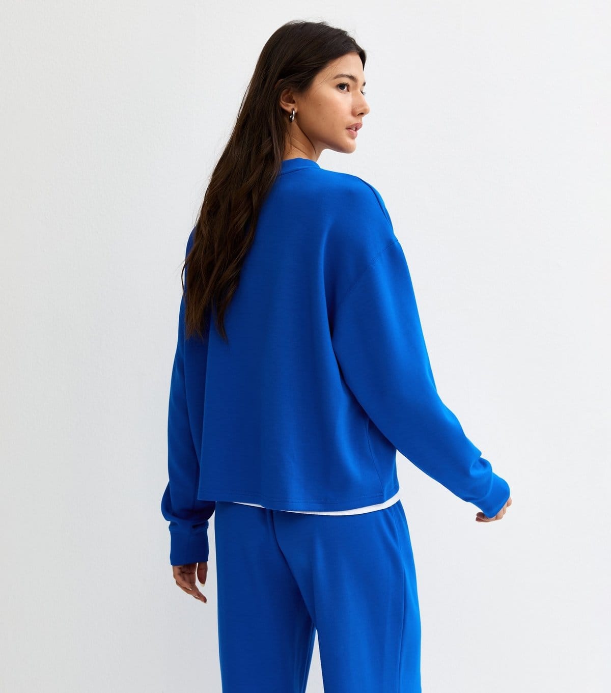 New Look Women's Premium Bright Blue Sweatshirt New Look - 4