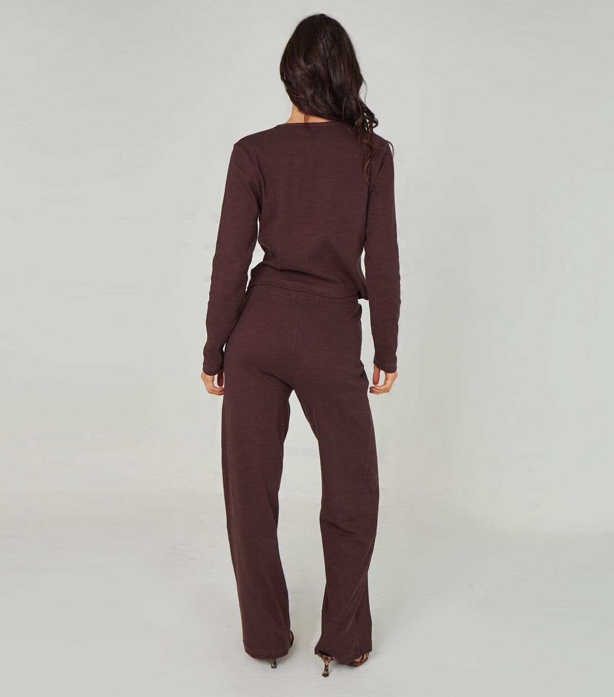 Urban Bliss Women's Brown Long Sleeve Button Front Top Urban Bliss New Look - 4