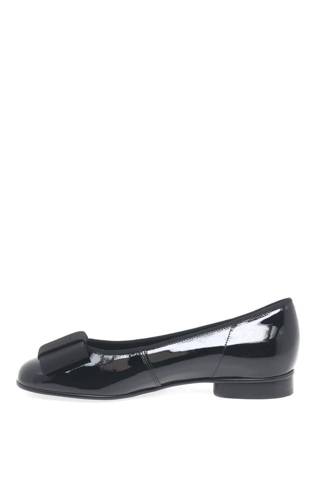 Gabor Gabor Women's 'Assist' Bow Trim Ballerina Flats in Black - 2